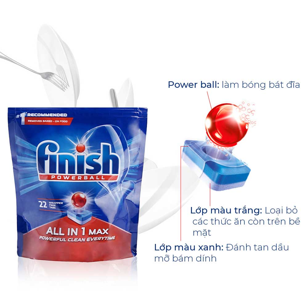Finish All In One Max được nhiều bà nội trợ lựa chọn