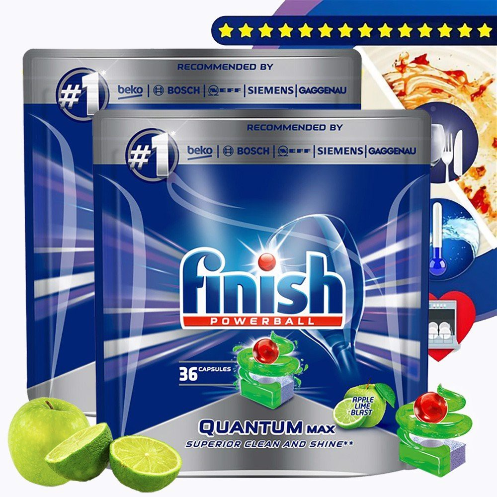 Viên rửa Finish mang đến khả năng làm sạch ưu việt