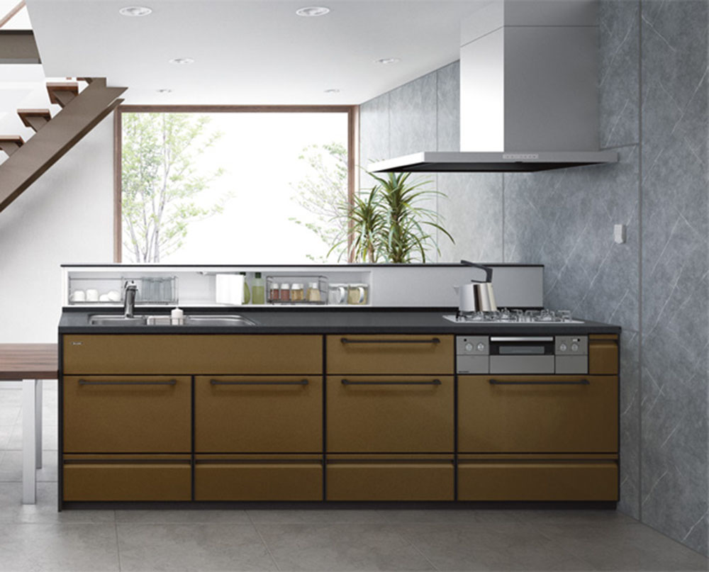 Hệ Tủ Bếp Nhật Bản Treasia Có Bàn Đảo Cao Cấp - Ảnh 2